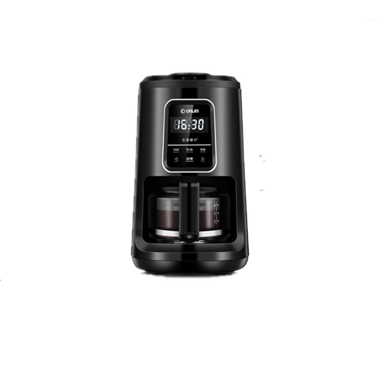 

Automatic instant coffee machine household small American Mini integrated office fresh beans grinding and boiling1