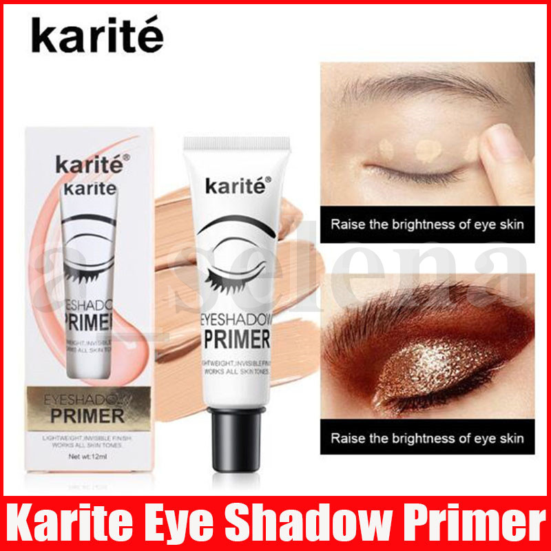 

Karite Eyeshadow Primer Eyes Makeup Base Waterproof Easy to Wear Long-lasting Concealer Cosmetic Eyes Base Primer, As picture