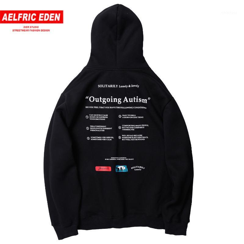 

Aelfric Eden Panda Letter Printed Fleece Hoodies Men 2020 Harajuku Casual Cotton Pullover Fashion Streetwear Hooded Sweatshirts1, Black