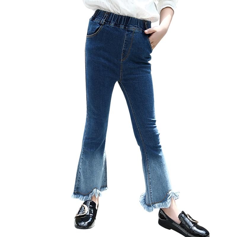 

Jeans Girl Boot Cut Kids Jeans For Girls Ripped Kid Casual Style Clothes For Girls Spring Autumn, 89590