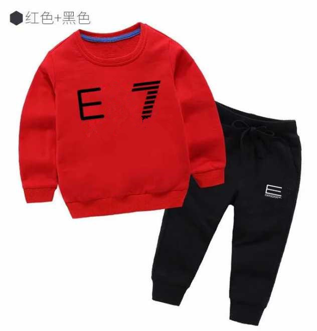 

Baby Children Clothing Sets Boy Girls Hooded Pant Tracksuits Long Sleeved Mens Sportswear Fashion Leisure Suit Spring And Autumn1-7 Age, 39