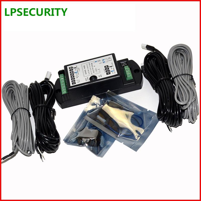 

LPSECURITY Safety Double Photoelectric Beam Sensor Detector for Auto-Door Control System swing sliding glass door gate