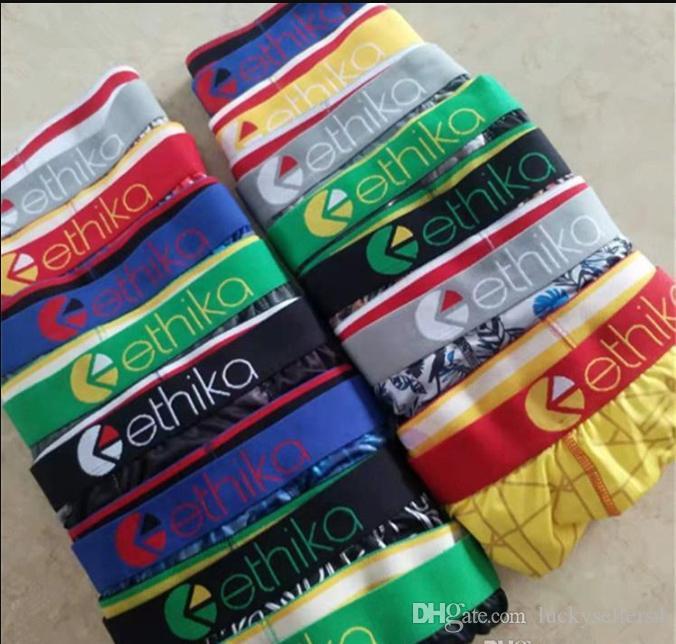 

Promotion !10 styles Hot Ethika Men's Staple underwear sports hip hop rock excise underwear skateboard street fashion streched quick dr, Mix