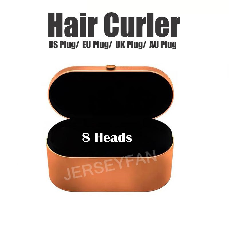 

Top Hair Curler Professional Salon Tools EU/US/UK/AU Version 8Heads Curling Iron for Normal Hair with Gift Box