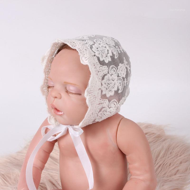

2021 Newborn Baby Girl Boy Lace Hat Photo Costume Photography Prop Hats Cute Cap1, Pink