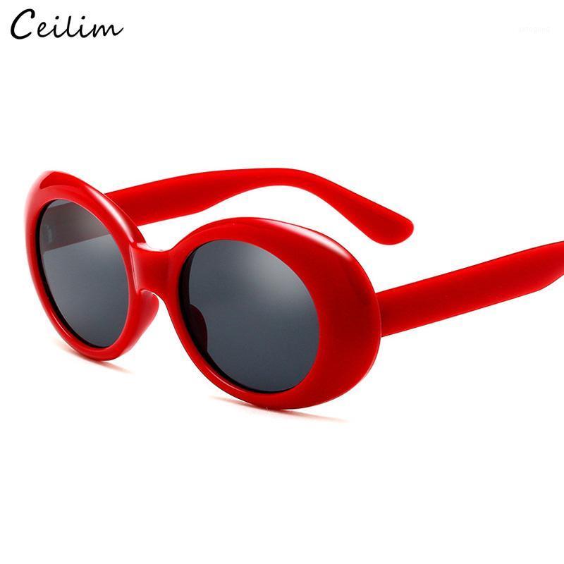

Sunglasses High Quality Red Black Women Men Design Superstar Oval Sun Glasses Vintage Goggles1