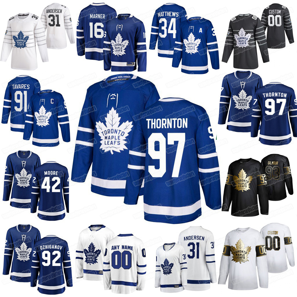 

Women Joe Thornton Toronto Maple Leafs Hockey Jerseys 34 Auston Matthews 16 Mitchell Marner 91 John Tavares Morgan Rielly Custom Stitched, Womens white 2020 all-star game
