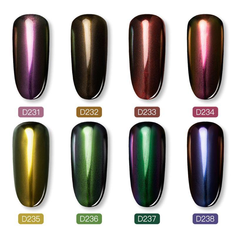 

10g 2 In 1 Mirror Effect and Dipping Nail Powder Glitter Wetting Nail Powder Q81B