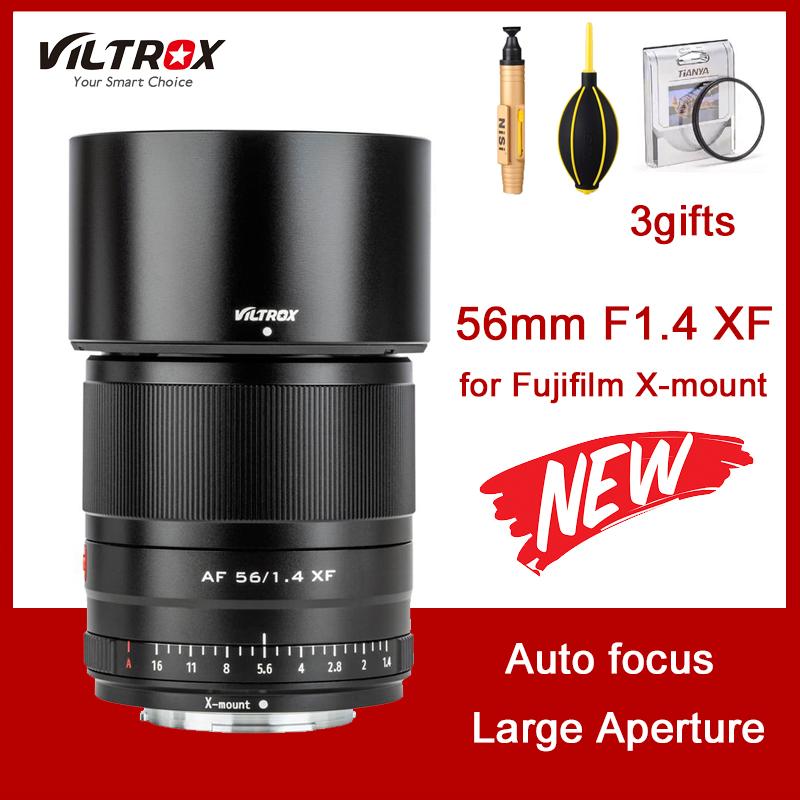 

Viltrox 56mm F1.4 XF Camera Lens Large Aperture AF Auto Focus Lens for Fujifilm X-mount Camera For X-T30 X-T3 X-PRO3 X-T200