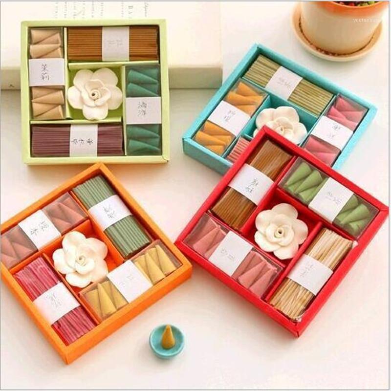 

Wholesale- Promotion!Gift box Incense Set,Rose Scent Incense,Bathroom interior bedroom toilet incense1