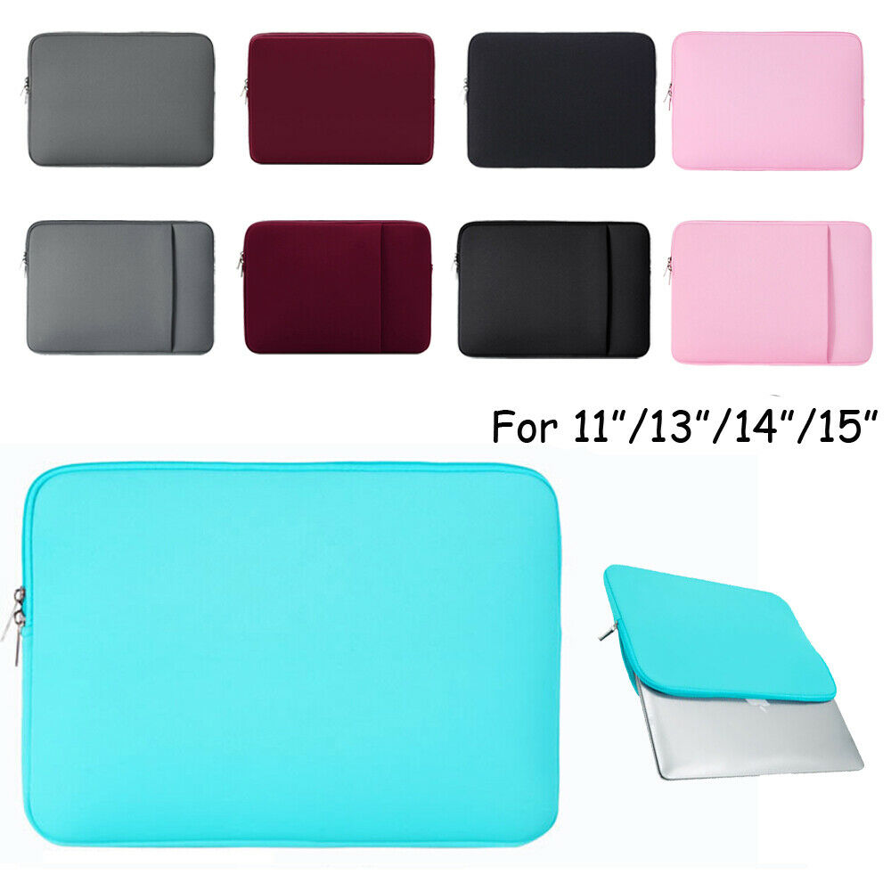 

Laptop Sleeve Cases 13 Inch 12" 15-Inch for MacBook Air Pro Retina Display 12.9" iPad Soft Case Cover Bag fit Apple Samsung Notebook