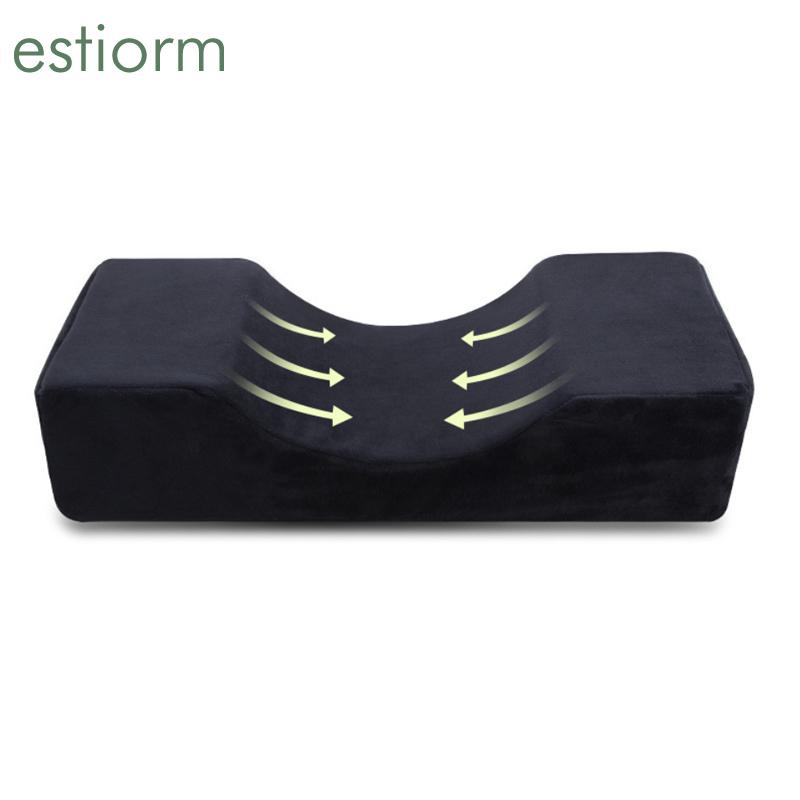 

Pillow Professional Eyelash Extension Pillow,Grafting Eyelashes Soft Memory Foam Makeup Lash Pillow,Beauty Salon Neck Support