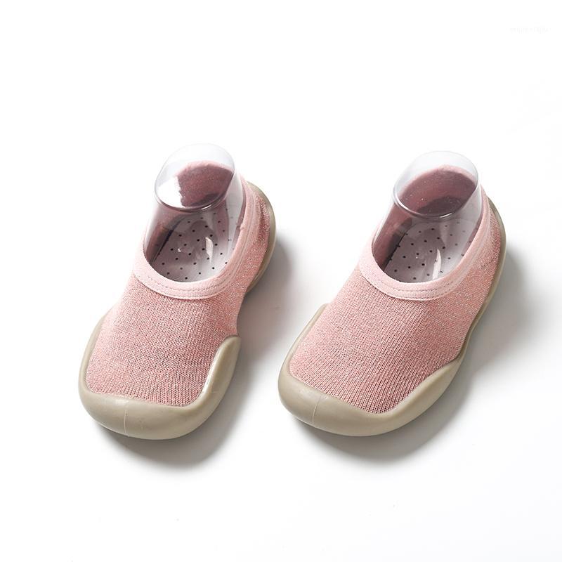 

Baby Shoes Boy Girl Fashion Toddler Shoes New Born First Walkers Solid Color Rubber Sole Kids Anti-Slip Sneakers1, Black