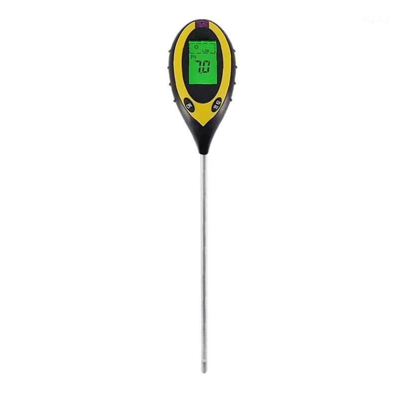 

4In1 Ph Tester Digital Analyzer Moisture Monitor Analysis Acidity Alkali Temperature Sunlight Intensity Tester1