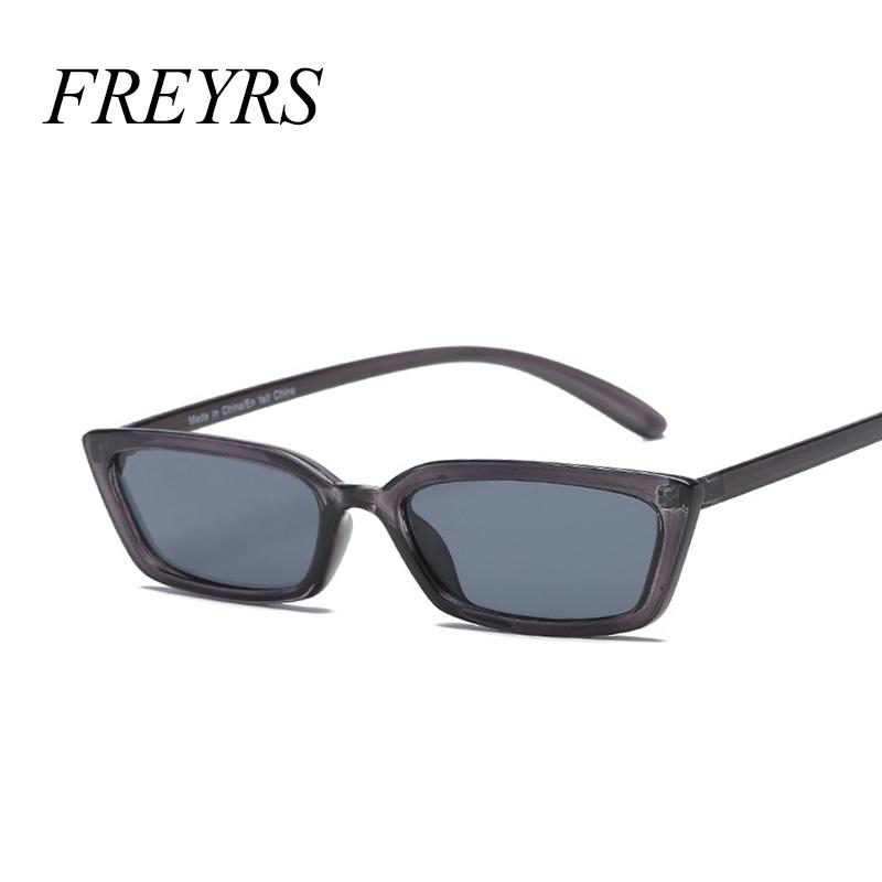

New Women Small Cat Eye Sunglasses 2020 Vintage Men Fashion Brand Designer Shades Square Sun Glasses UV400 gafas de sol 5205F