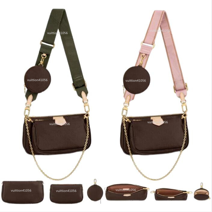 

Genuine Leather Women Handbag 3 pcs set Handbags Tote Bag Brown Flower Shoulder Bag Crsoobody Messenger Wallet Purse with box, Red real leather