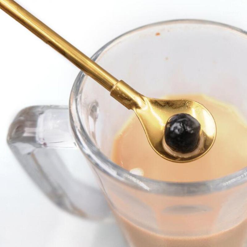 

10Pcs Spoons Mixing Spoons Coffee Stainless Steel Bar Cocktail for Water Kitchen1