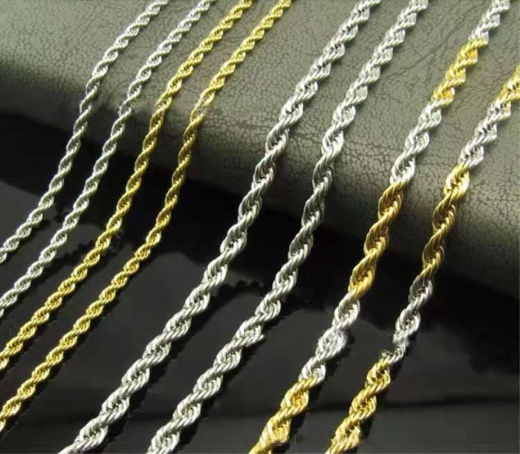 

XUANHUA Stainless Steel Jewelry Woman Necklace Twist Chain Women's Fashion 2020 Jewelry Accessories Mass Effect Choker