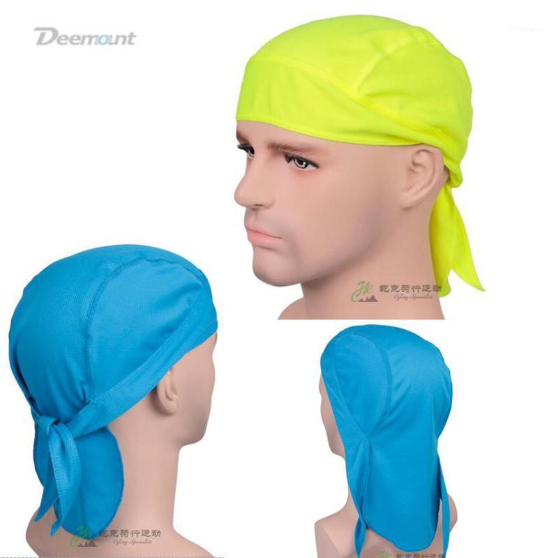

Bike Cycling Cap Outdoor Quick Dry Pure Sport cap Hat Headscarf Headband Summer Men Running Riding Bandana Ciclismo Pirate Hat1, Yellow