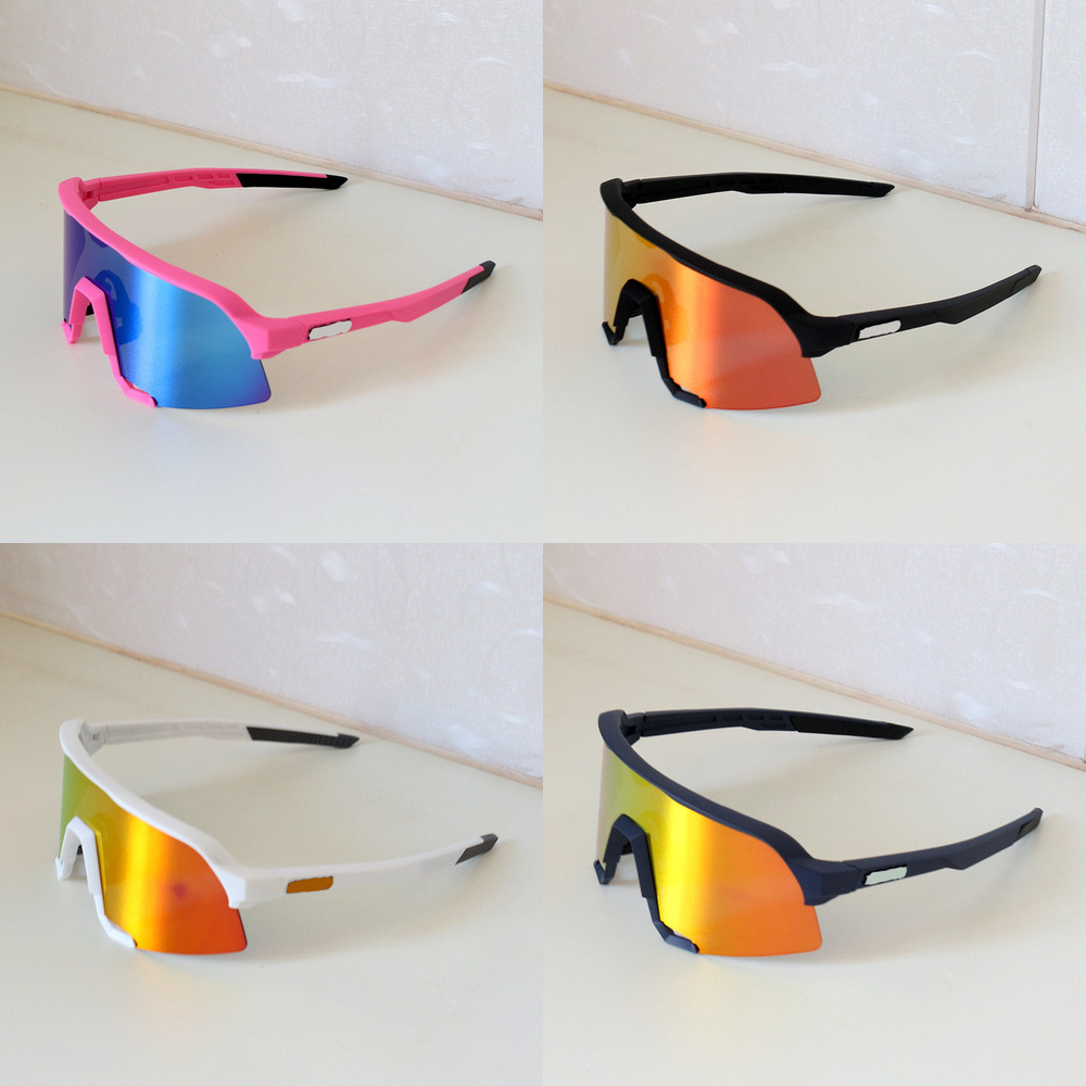 

2020 New 100 S3 Riding Goggles UV400 Men's Glasses Outdoor Sports Windproof And Sandproof Bicycle Discoloration Sunglasses Set Q1224