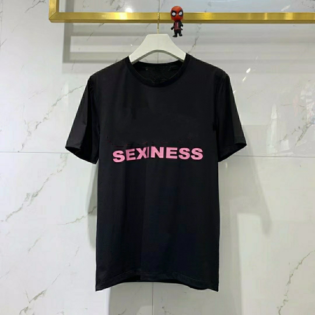 

2021 Summer new mens designer luxury letter decoration t shirts ~ CHINESE SIZE 4XL tshirts ~ wonderful mens short sleeve t shirts, White