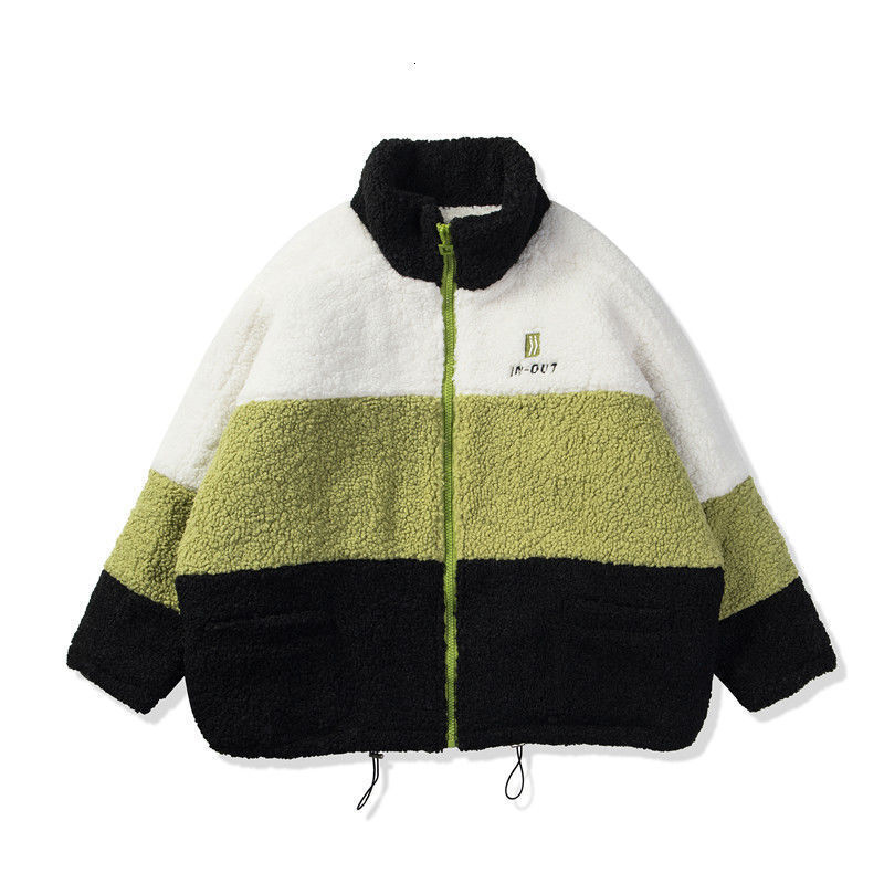 

Recent 2021 New Winter Arrivals Released Man's Fleece Coat Port Youth Tide Thick Cotton Colour Blue Charcoal Clothes Free FULE, Violet