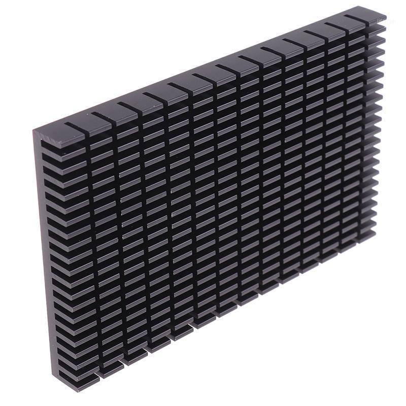 

Heating Panel Heat sink High quality Aluminum Heatsink Plate Black Radiator Manufacturer 150*93*15MM1