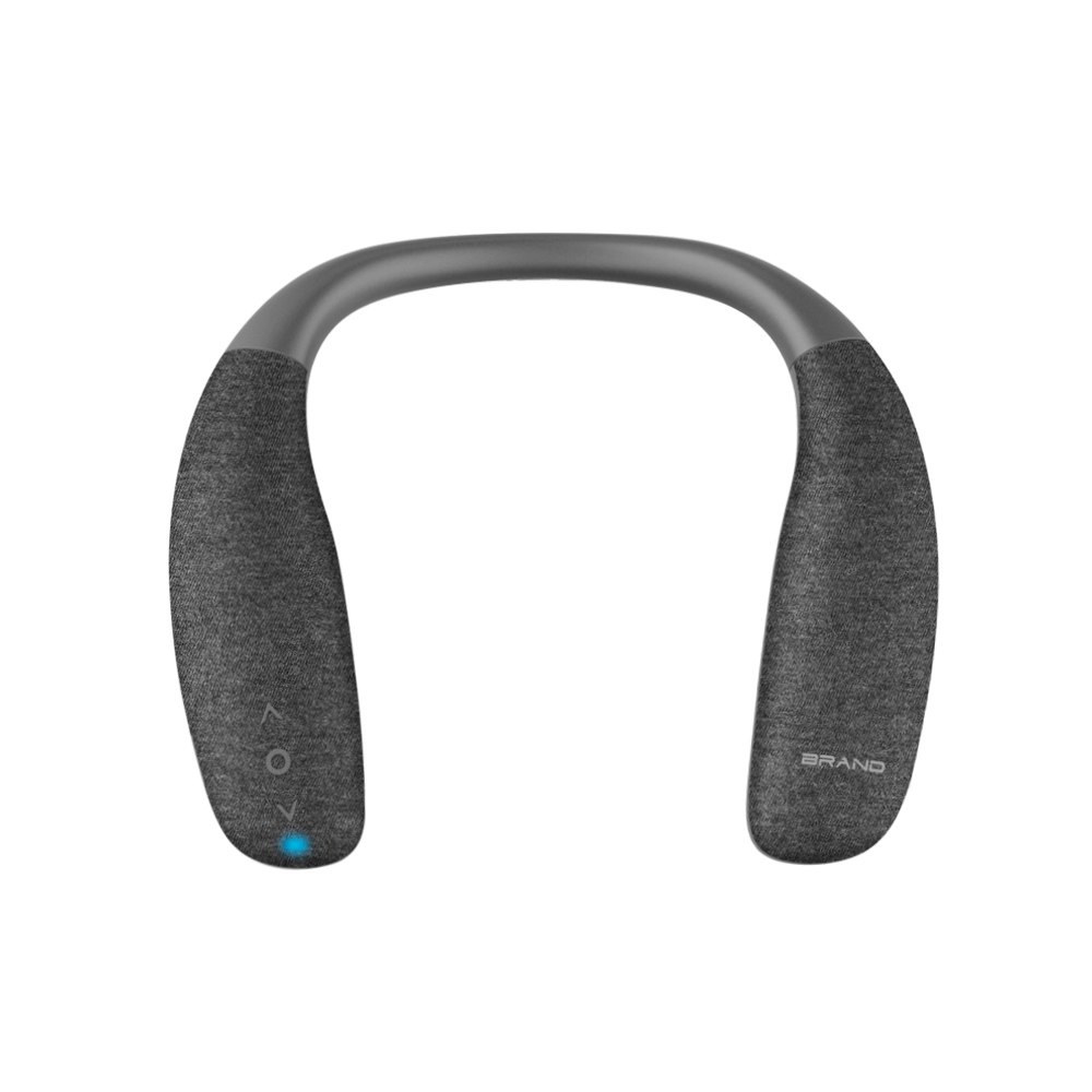 

Neck Bluetooth Speaker High Quality Wearable Speaker Neck Hanging Portable Bluetooth Running Outdoor Sports Speaker For Game VR LJ201027