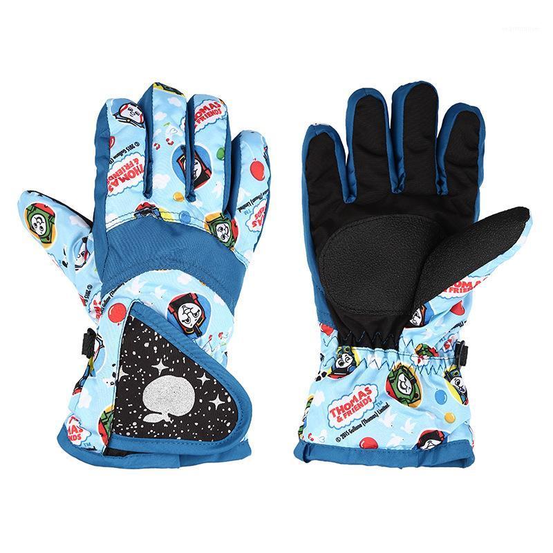 

New Winter Knitted Children's Gloves 3-10 Years Warm Soft Kids Gloves Child Full Finger Boys Girls Mittens Thermo Handschoenen1