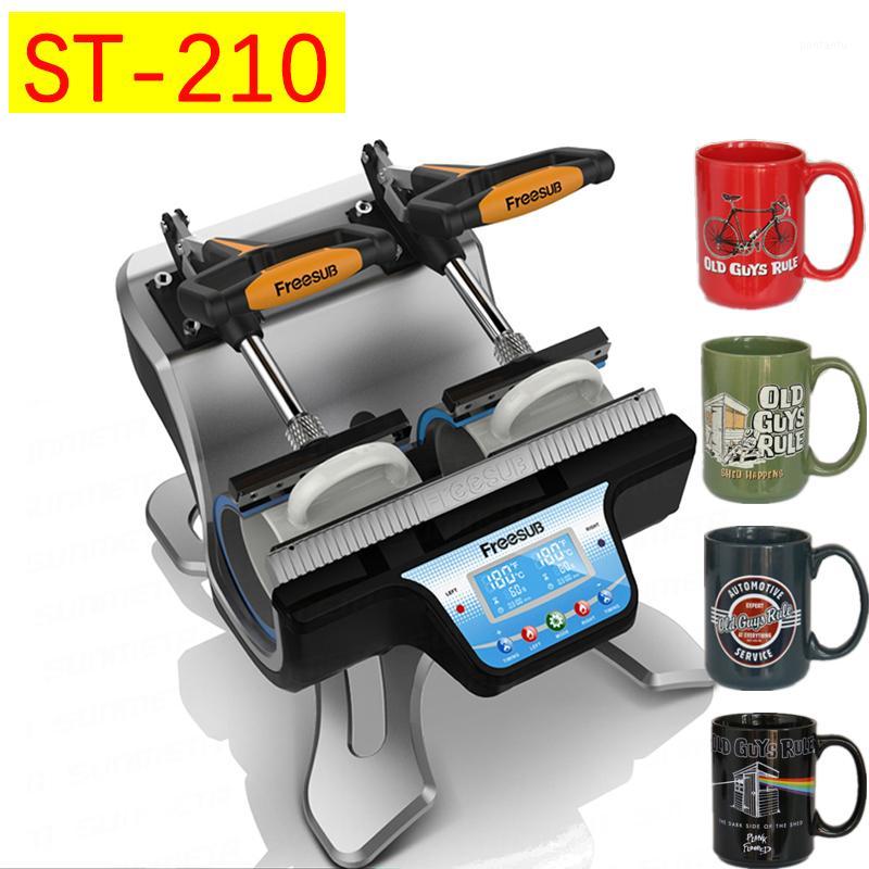 

ST-210 2 in 1 Combo Double Station Mug Press Machine Mup Printing Machine Sublimation Printer for 6oz/9oz/11oz/12oz/17oz Cup1