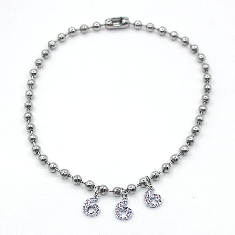 

Punk Letter Pendant Unisex Choker Necklace Harajuku Hip Hop Fashion Necklace Accessry Streetwear CL216