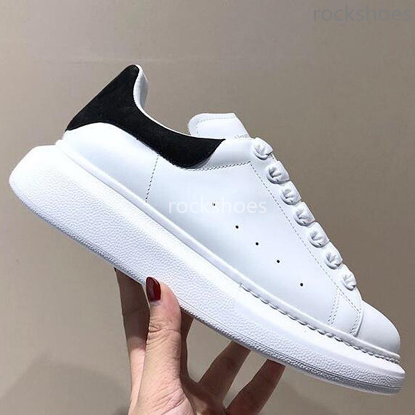 

Top Fashion Mens Womens Blue Velet Back Platform Shoes White 3M Reflective Trainers Comfort Party Wedding Casual Sneakers 36-45