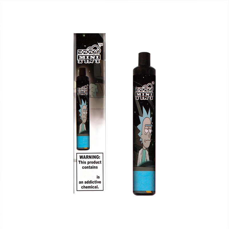 

100% Original Ezzy MINI 2 in 1 Disposable Vapes Device 6.8ml Pen Kit 800mAh Battery 1800puffs Dual Pods Vape Disposable