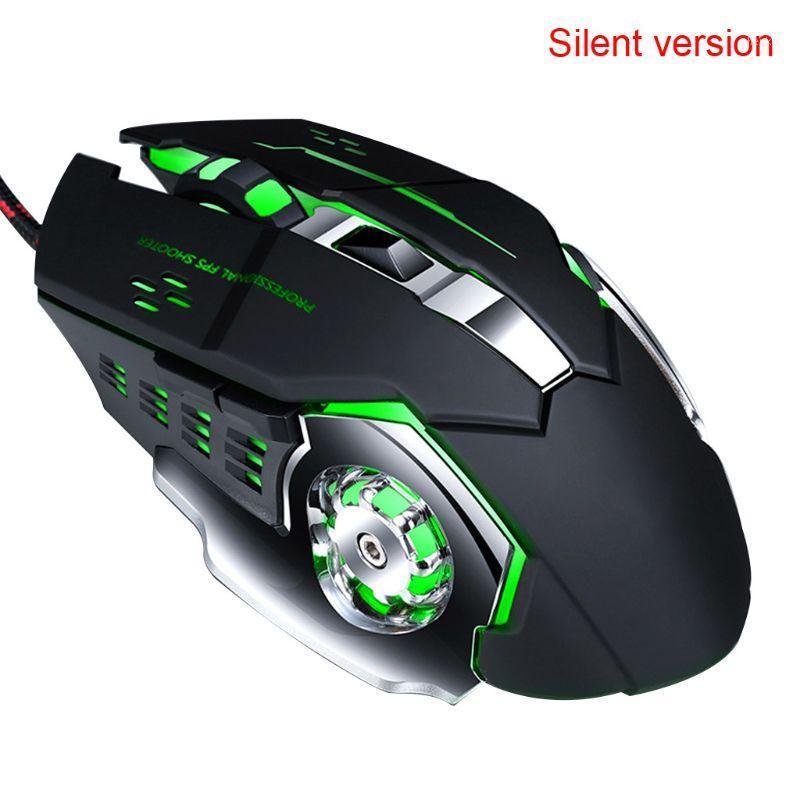 

Mechanical Macro Programming 7 Color Luminous Gaming Mouse 4 Gear DPI Adjustable Wired Computer Mouse for Gaming Office1