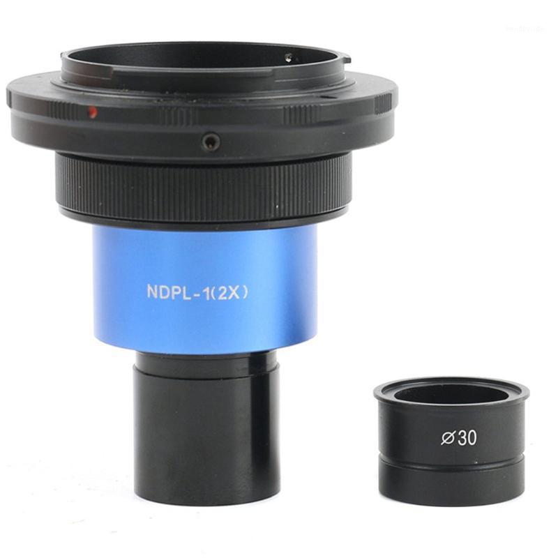 

23.2mm 30mm NDPL 2X SLR EOS Camera T2 Mount Microscope Camera Adapter Lens For Biological Microscopio Stereo Microscope1
