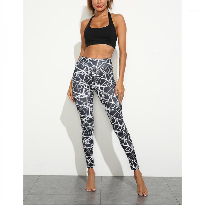 

elastic female gradient yoga pants women slim fitness leggings pants joggers leggins sports trousers high waisted pant yogawear1, As pic