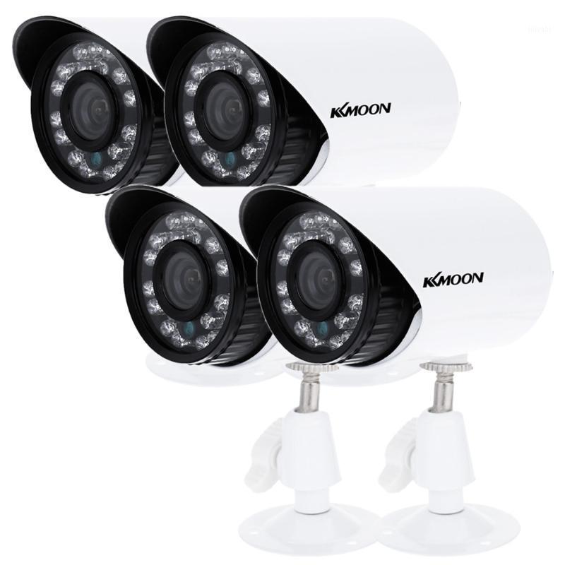 

KKmoon 4 * 720P Waterproof Outdooer IR-CUT Security Cameras CCTV Camera Kit Home Security1