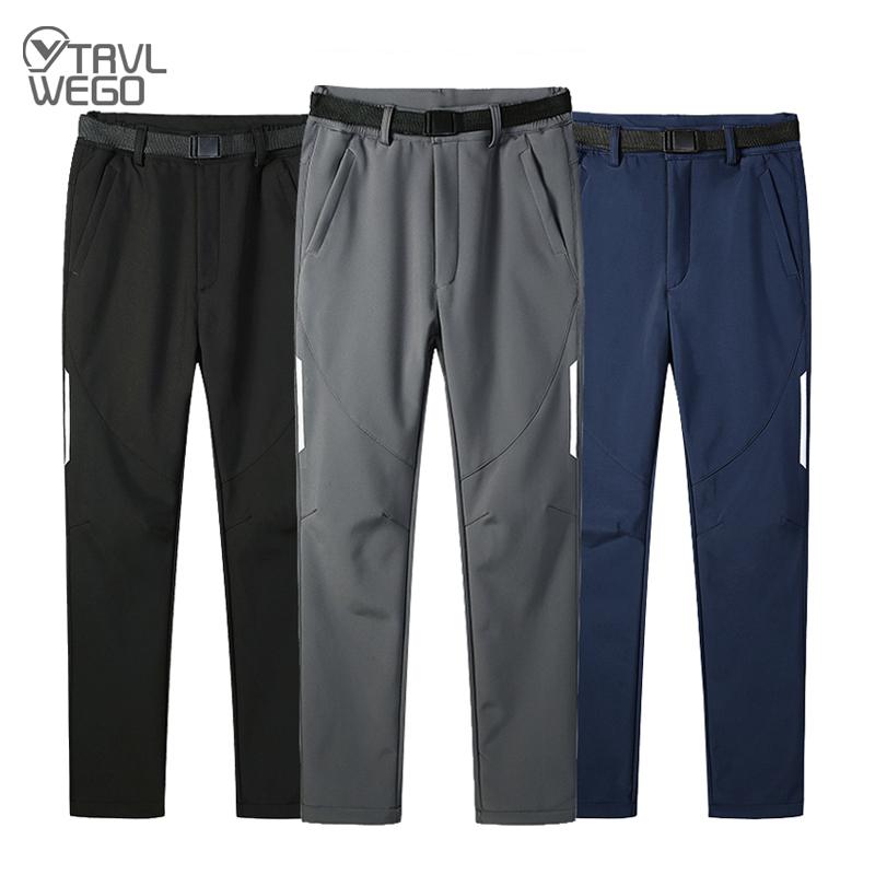 

Skiing Pants Winter Outdoor Windproof Camping Hiking Snowboard Men Snow Trousers Waterproof Warm Noctilucent, Men black