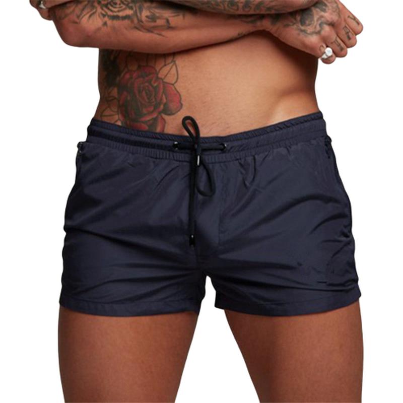 

Muscle Quick-drying Sports Shorts Men's Breathable Training Fitness Pants Casual Shorts Mens Bodybuilding, Black