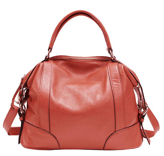 

HBP lady bag handbag New Genuine leather women tote high quality, Brown