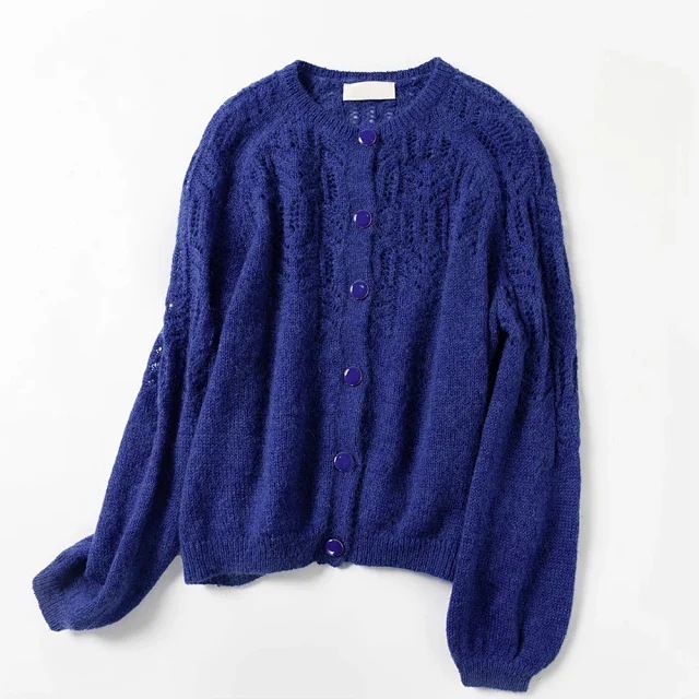 

Mohair 2021 New Woolen Knitted Around Neck Cardigan Sweater Designer Woman Luxury Dress French High Quality Clothing Sfly YGJ0, Games