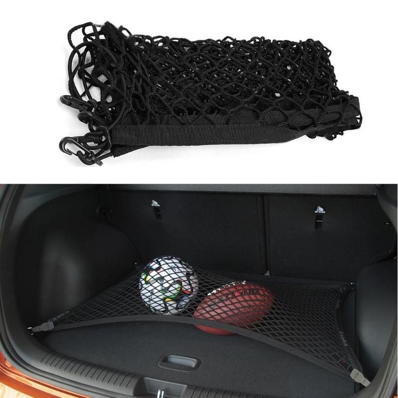 

Car Accessories For CX-5 CX5 CX 5 2013 2014 2020 2020 Trunk Rear Cargo Organizer Storage Elastic Mesh Net Holder 4 Hooks
