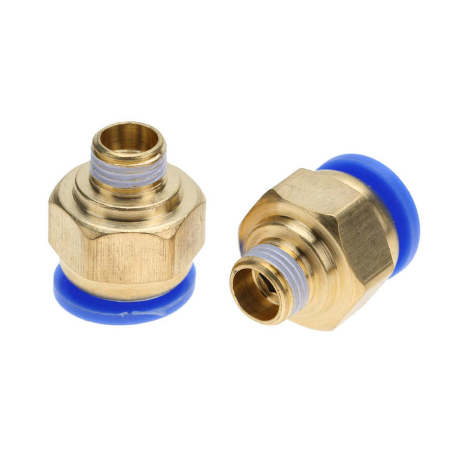 

14mm PU+Nylon hoseAir Pipe Pneumatic Quick Fittings Male Thread Straight Push In