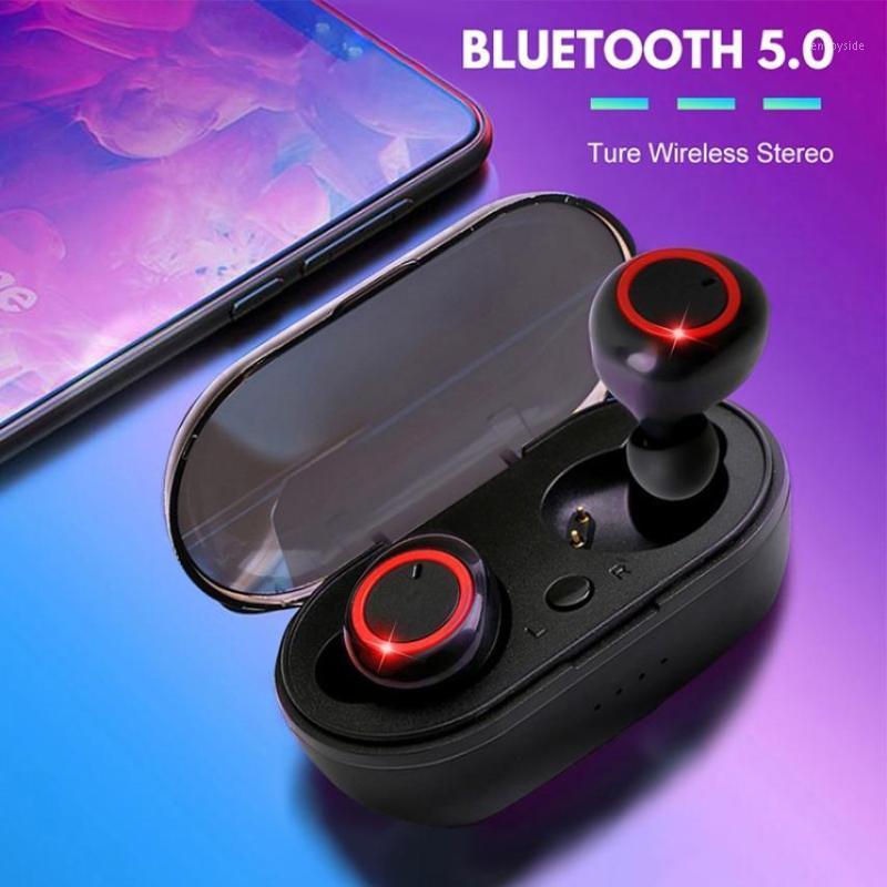 

M2 TWS Bluetooth 5.0 Earphone Wireless Headphones Bass Stereo Headset Handsfree Sport Running Earbud Headset With Charging Case1, Black