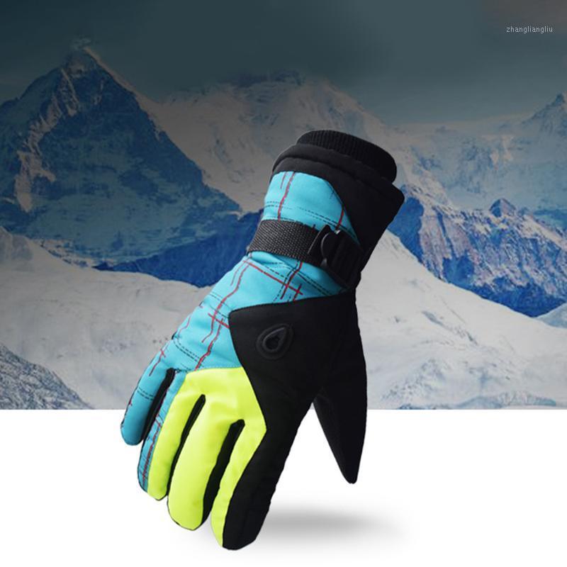 

1 Pair Winter Touchscreen Ski Snow Warm Gloves Anti-slip Waterproof Thermal Motorcycle Snowboard Mittens Gloves For Man Women1