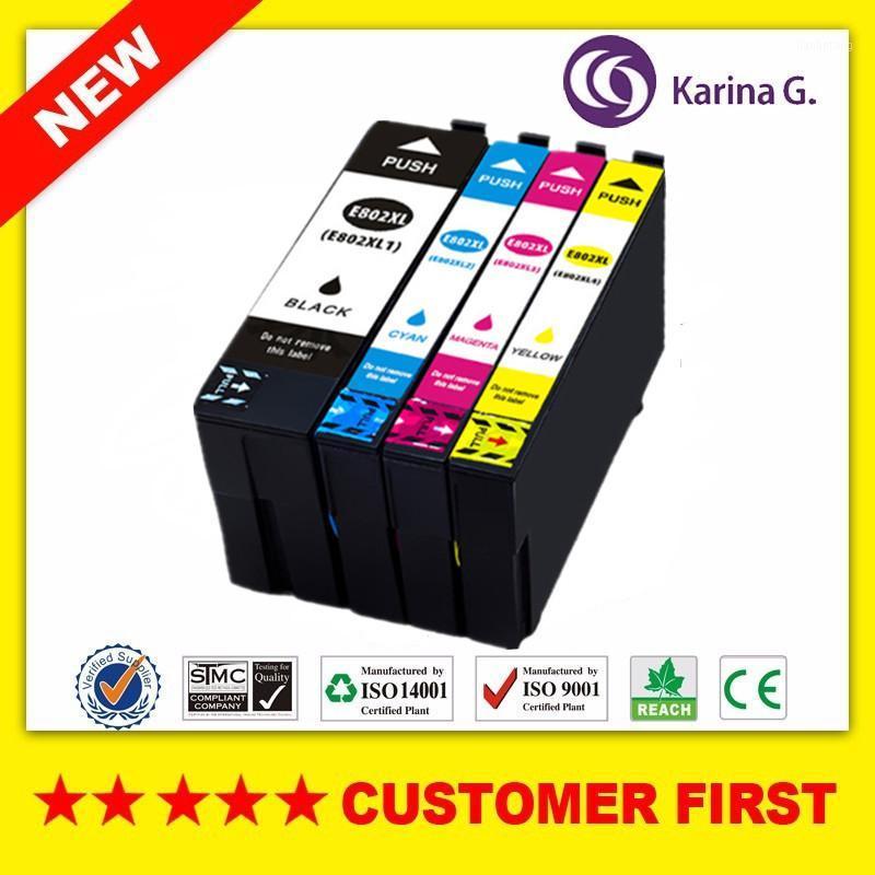

Compatible For 802XL T802 Ink Cartridge WorkForce WF-4720 WF-4730 WF-4734 WF-4740 WF-4745 Etc.1 Cartridges