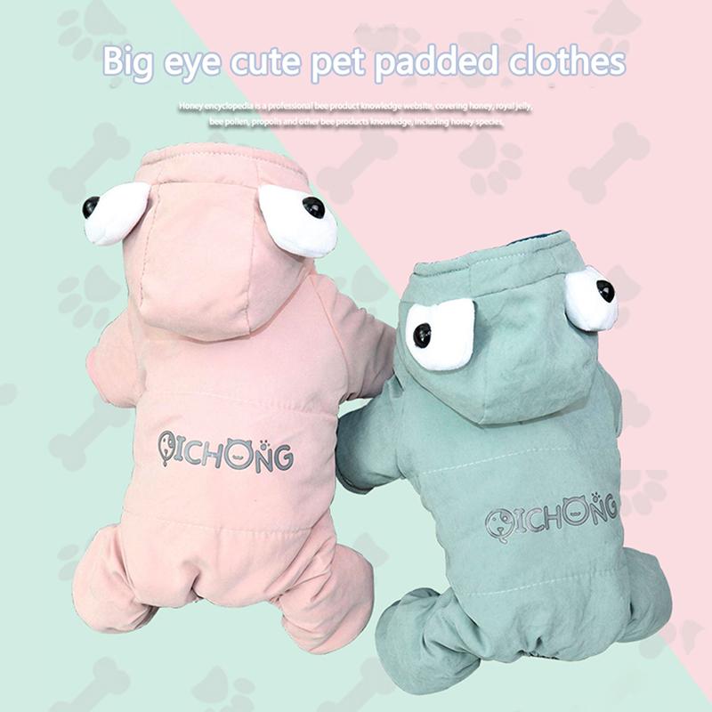 

Pet Dog Clothes Winter Warm Dog Coat Jumpsuit Thicken With Four Feet Pet Outdoor Clothing For Yorkshire Teddy Costume