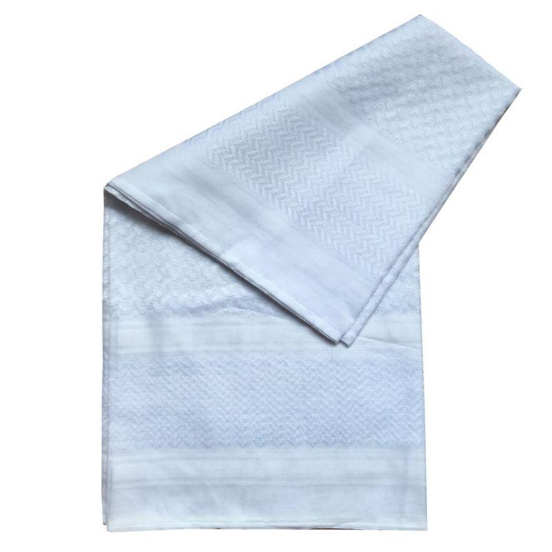 

140x140CM Mens Headscarf Turban Hat Muslim Arab Dubai Retro Geometric Wavy Patterns Jacquard Square Scarf Shawl Islamic Hijab
