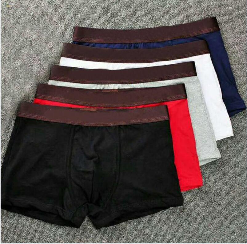 

Best quality Mens Boxers Underpants Sexy Classic Mens Boxer Casual Shorts Underwear Breathable Underwears Cotton Boxers Men Underwear, Red