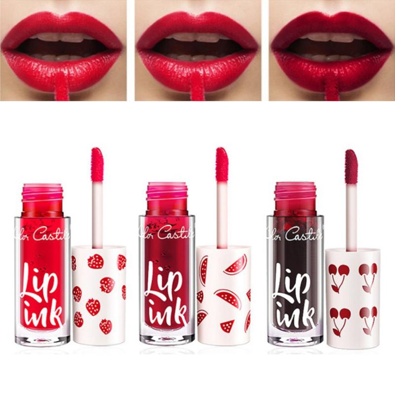 

Fruit Smell Moisturizing Waterproof Non Stick Cup Lip Tint Liquid Lipstick Lip Glaze Guice Dyeing Long Lasting Makeup
